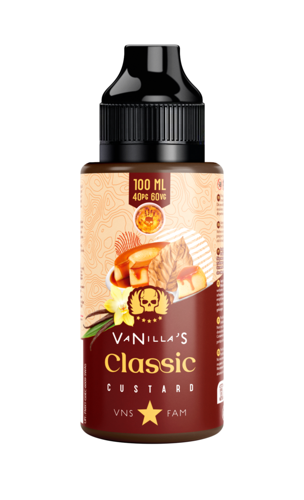 2025 VNS VANILLAS CLASSIC LABEL MOCKUP